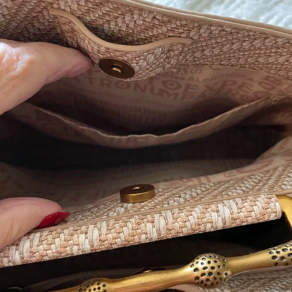 Loungefly Harry Potter Deathly Hallows Elder Wand Raffia Texture - Picture 3 of 5